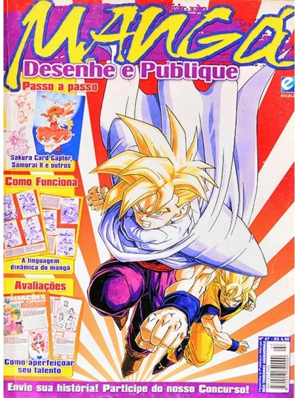 Mangá - Desenhe e publique passo a passo Nº 7