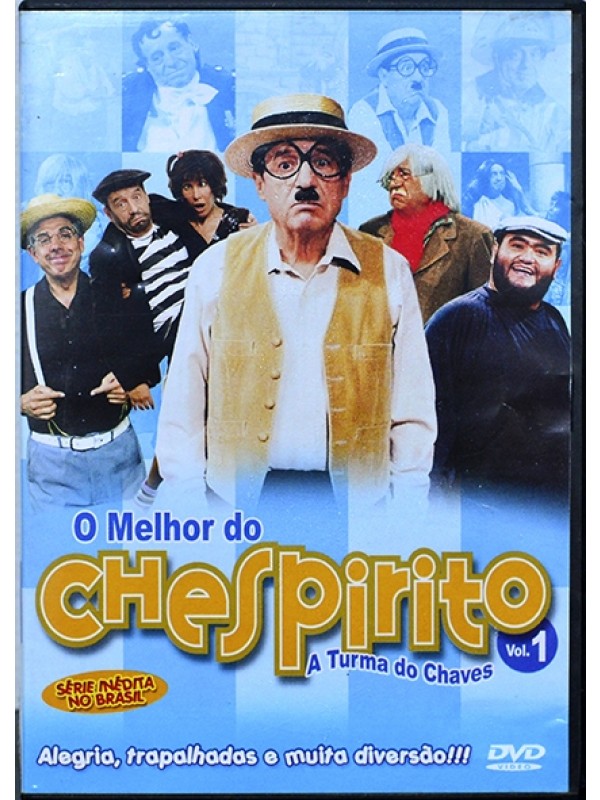 DVD O Melhor de Chespirito - A Turma do Chaves Vol.1
