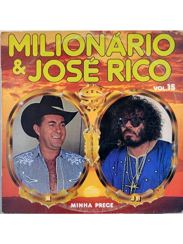 LP Minha prece - Milionário e José Rico - Vol. 15