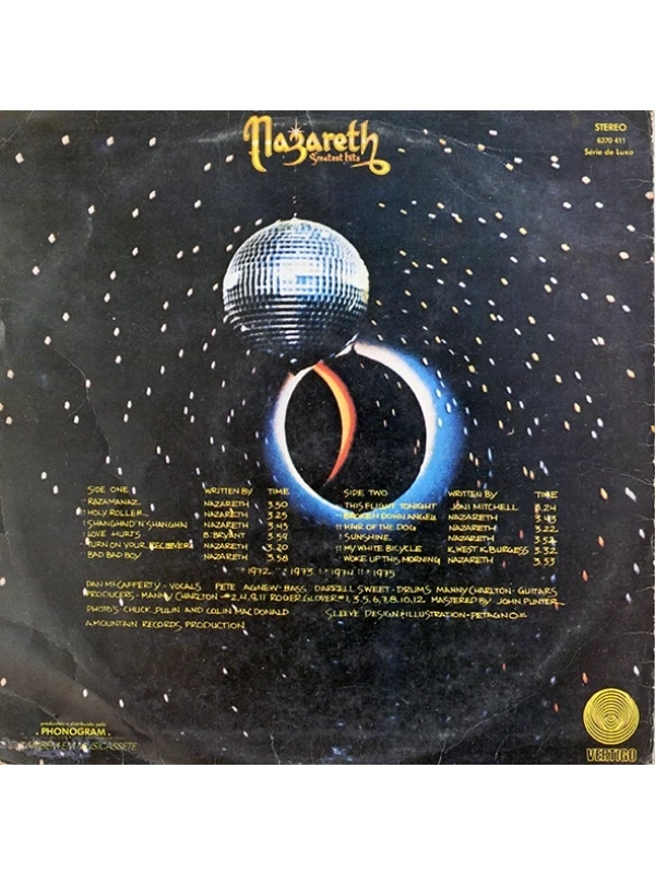 LP Nazareth Greatest hits