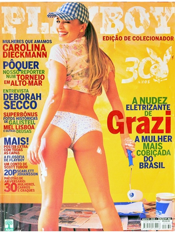 Revista Playboy Nº 362 - Grazi Massafera