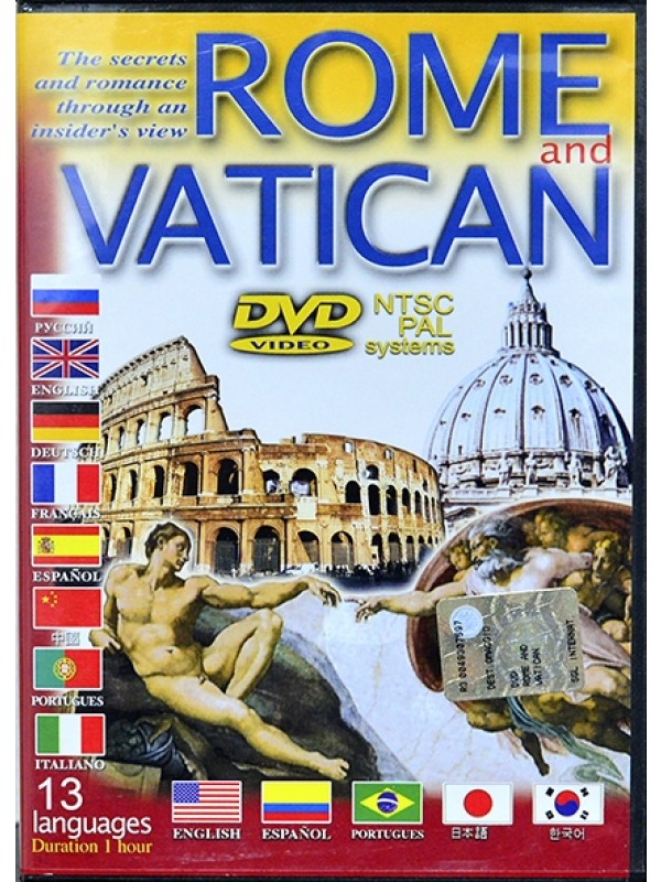Dvd Rome And Vatican 13 Linguages
