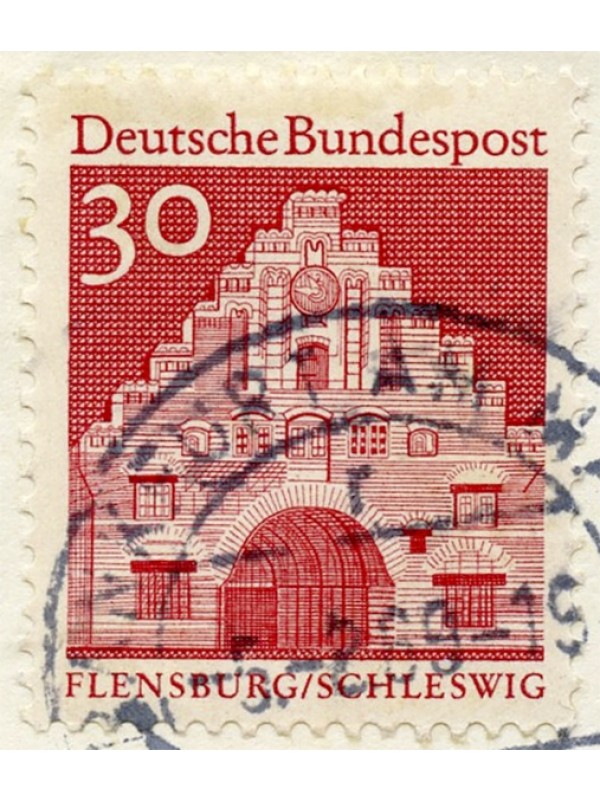Selo Deutsche bundespost 30 – Flensburg/Schleswig 