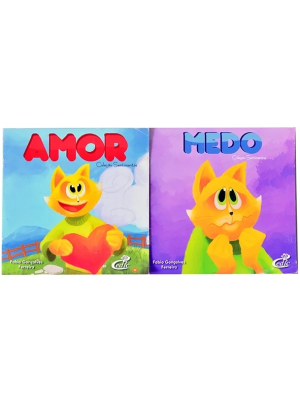 Coleção Sentimentos- 10 livros - Fabio Gonçalves Ferreira