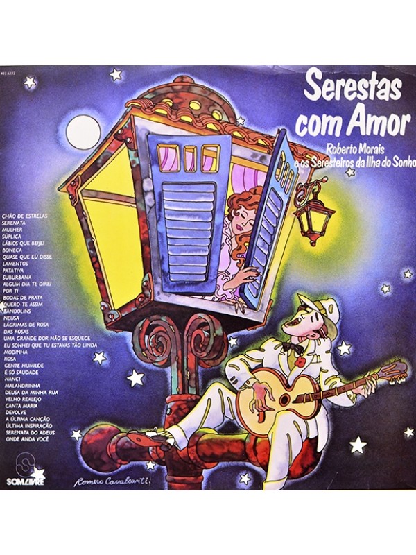 LP Serestas com amor - Roberto Morais e os Seresteiros da Ilha do Sonho