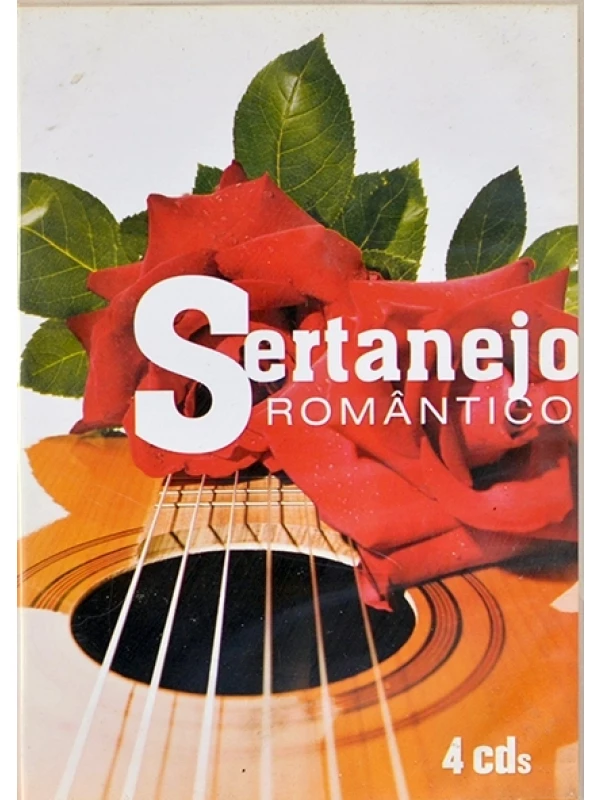CD Sertanejo romântico - 4 Cds