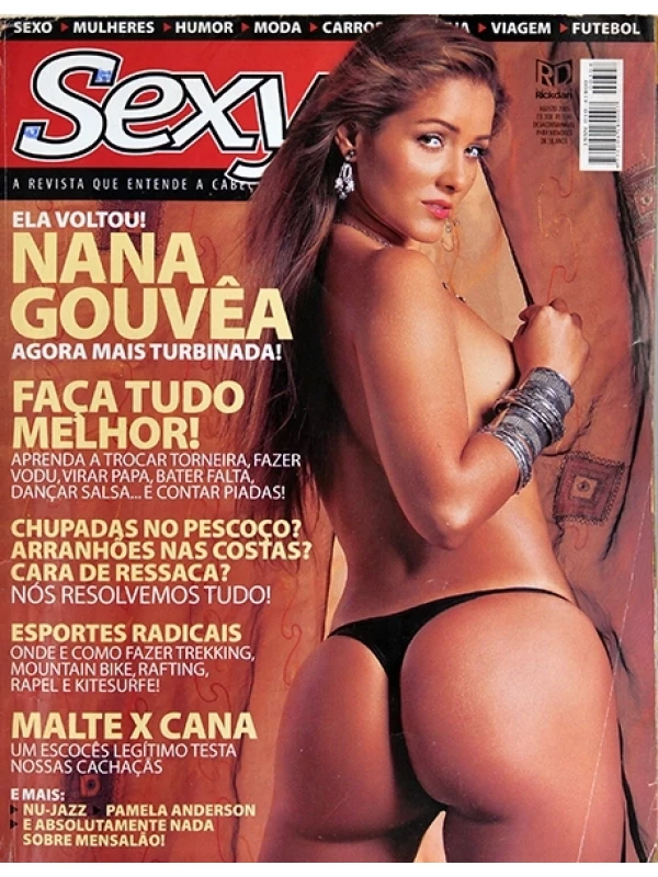Revista Sexy - Nana Gouvêa - Agosto/25