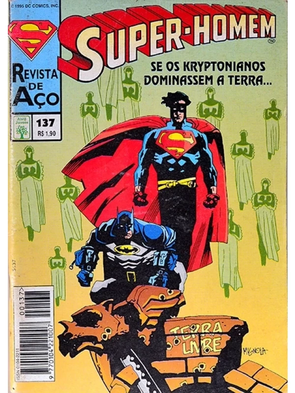 Super-Homem Nº 137 - Se os Kryptonianos dominassem a Terra...