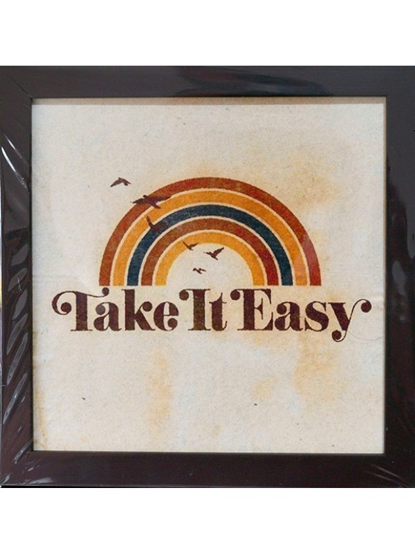 Quadro decorativo Take it easy