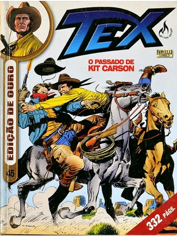 Tex - Edição de ouro Nº 45 - O Passado de Kit Carson