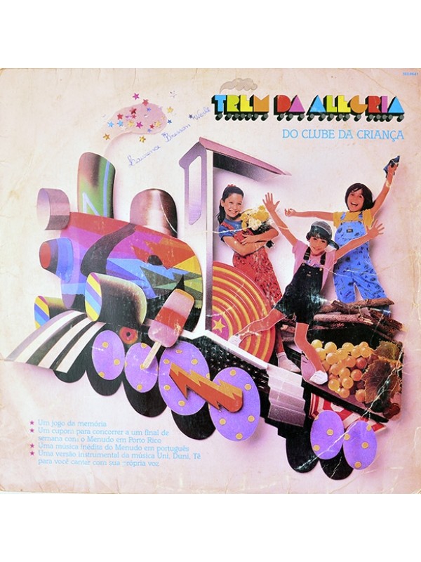LP Trem da alegria do Clube da criança