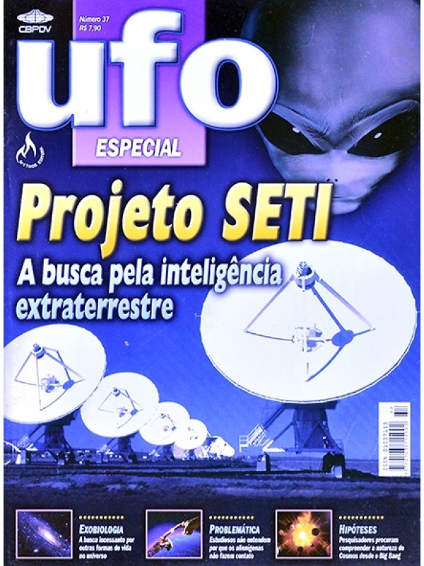 Revista UFO especial Nº 37 - Projeto SETI