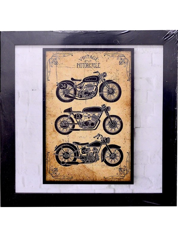 Quadro decorativo Vintage Motorcycle