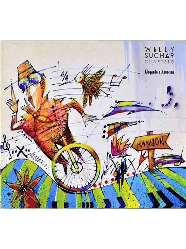 CD Willy Suchar  Cuarteto - Llegando a Asuncion