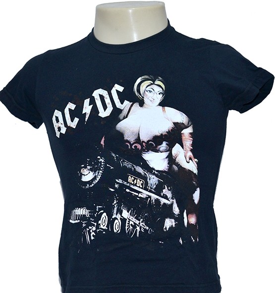 Camiseta Ac/DC - Tamanho único