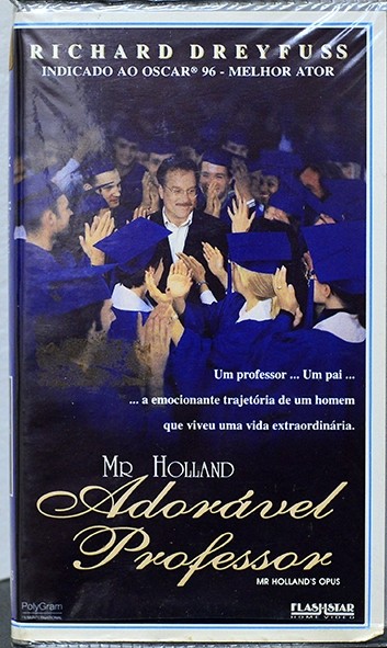 Fita VHS MR holland adorável professor