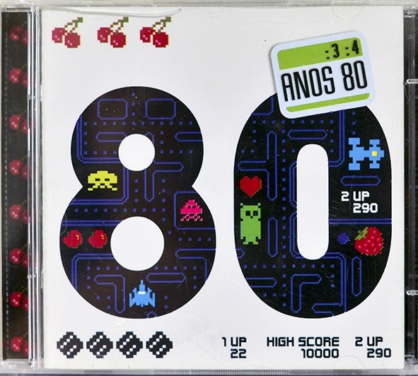 CD Anos 80 duplo - CD3 e CD 4