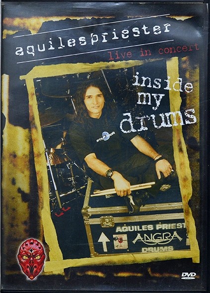 DVD Aquiles Priester - Inside my drums