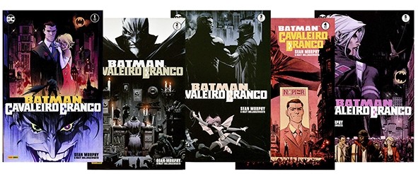 Batman - Cavaleiro branco Nº 01, 02, 03, 04 e 05
