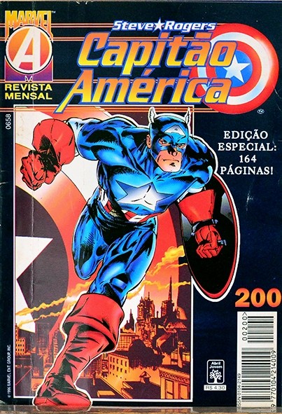 Capitão América Nº 200 - Edição especial