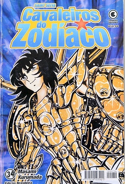 Cavaleiros do Zodíaco Nº34