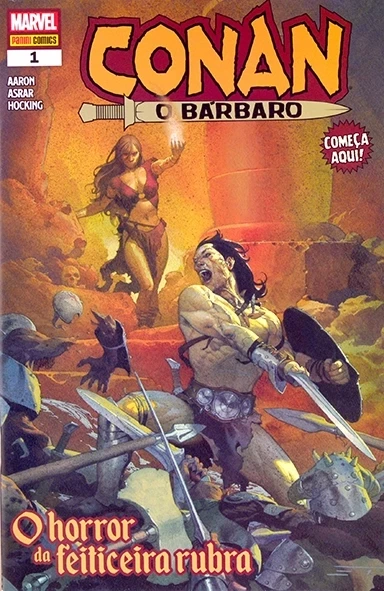 Conan, o Bárbaro Nº 1 - O Horror da feiticeira rubra
