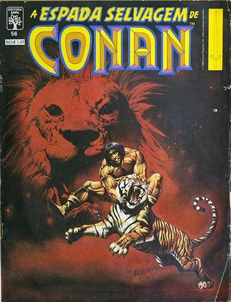 A Espada selvagem de Conan Nº 56 - A Rainha da Costa Negra