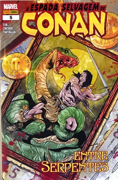 A Espada selvagem de Conan Nº 5 - Entre serpentes