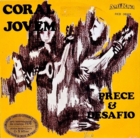 LP compacto Prece & desafio - Coral jovem - Gospel