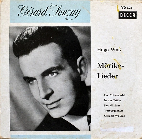 LP compacto Hugo Wolf - Mörike-Lieder