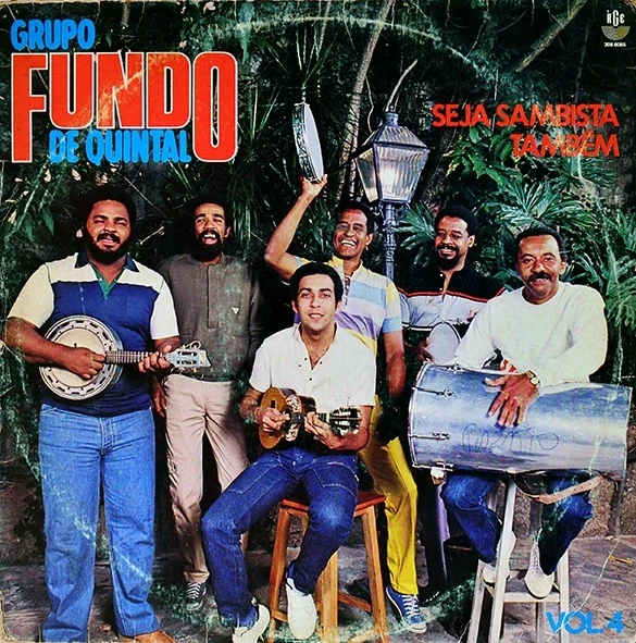 LP Seja sambista também - Grupo Fundo de Quintal - Vol. 4