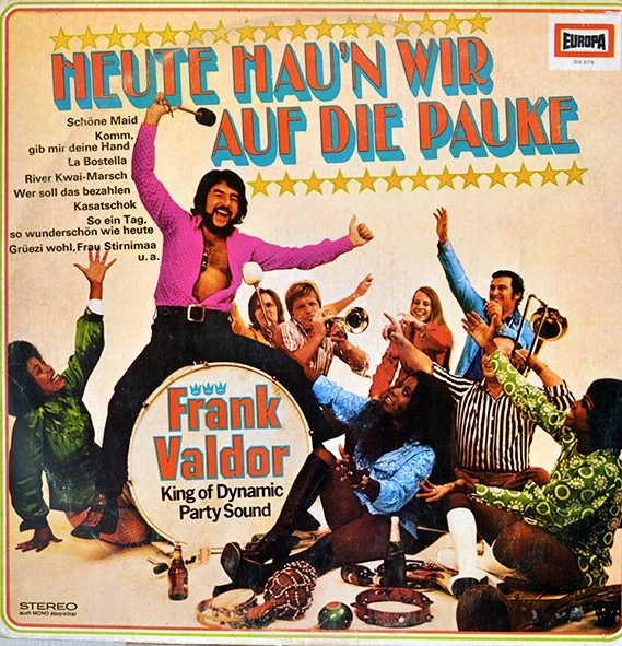 LP Heute hau'n wir auf die pauke - Frank Valdor