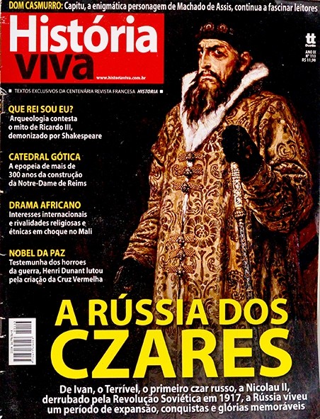 Revista História viva - Ano IX - Nº 113 - A Rússia dos Czares