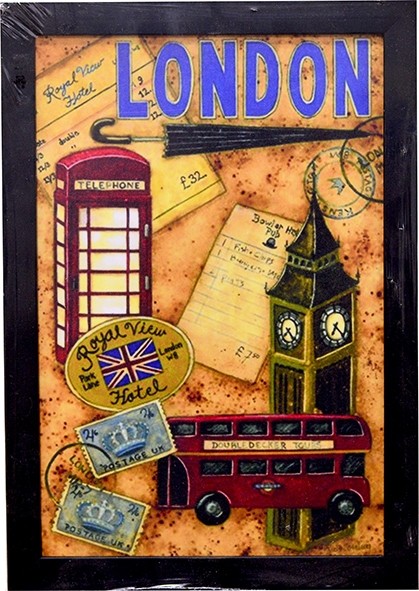 Quadro decorativo London