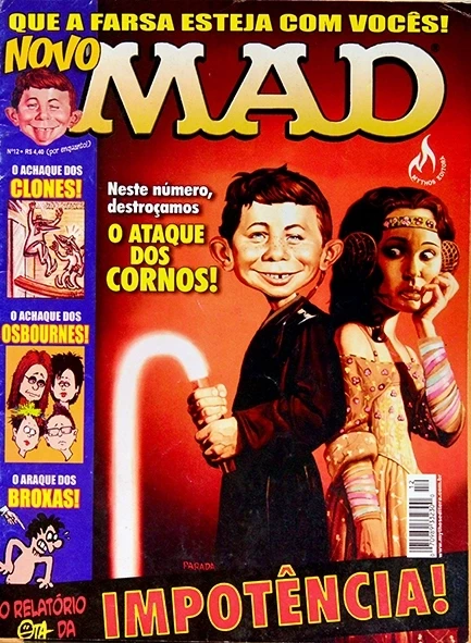 Revista Mad - Ano 2 -  Nº 12 - Impotência