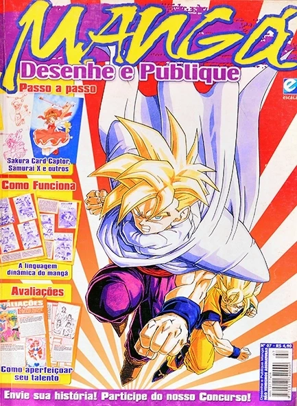 Mangá - Desenhe e publique passo a passo Nº 7