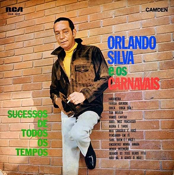 LP Orlando Silva e os carnavais - Sucessos de todos os tempos