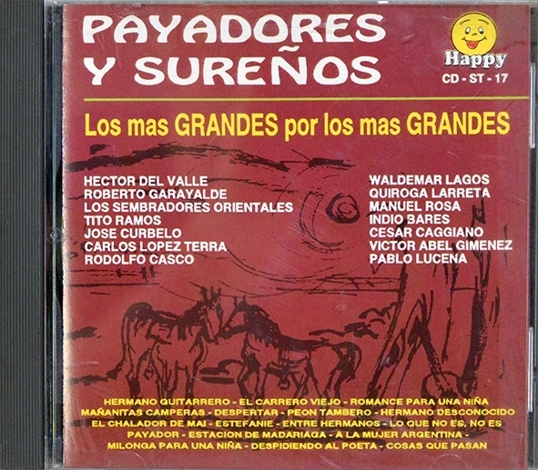 CD Payadores y sureños -Los mas grandes por los mas grandes
