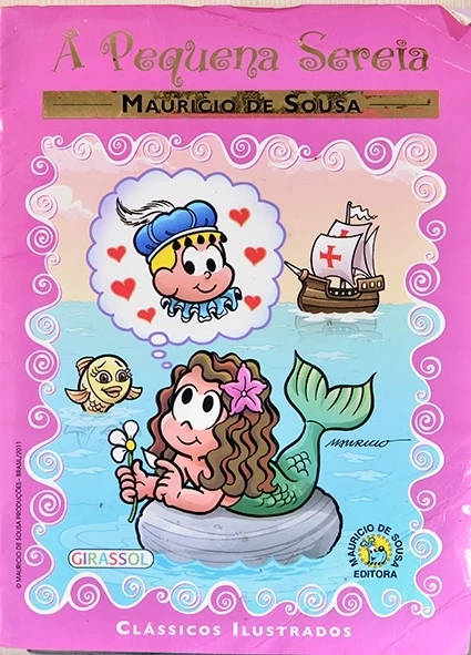A Pequena sereia - Maurício de Sousa