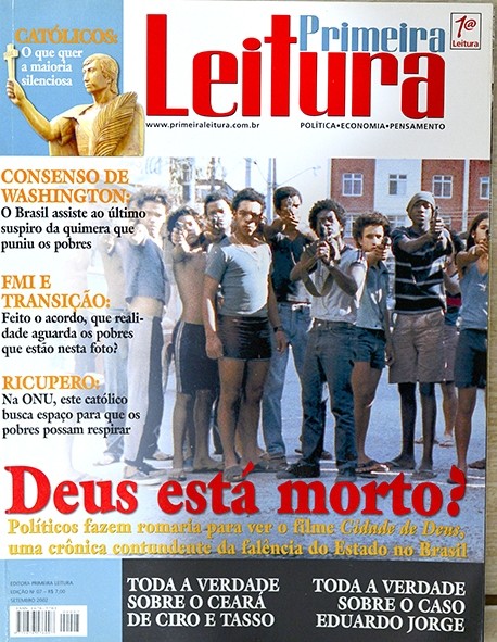 Revista Primeira leitura Nº 7 - set/2002 - Deus está morto?