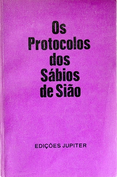 Os Protocolos dos Sábios de Sião - Autor desconhecido