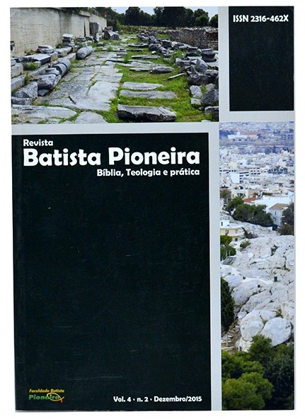Revista Batista Pioneira Vol. 4/Nº 2 - Bíblia, teologia e prática - Autores vários