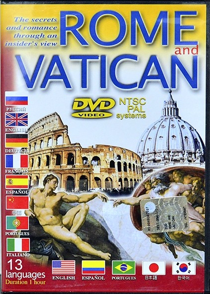 Dvd Rome And Vatican 13 Linguages