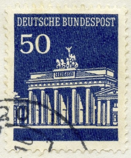 Selo Deutsche Bundespost 50