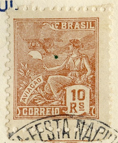 Selo aviação 10 réis 1940