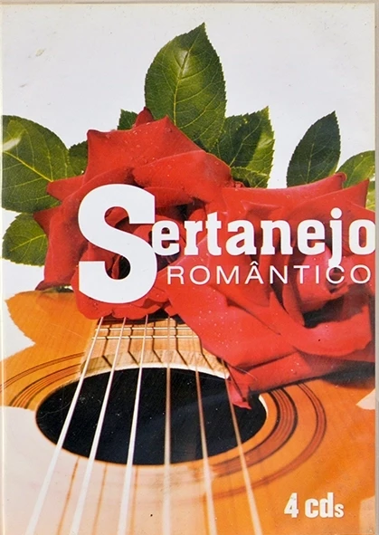 CD Sertanejo romântico - 4 Cds