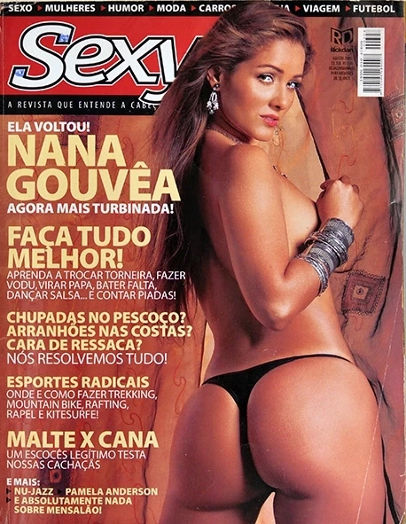 Revista Sexy - Nana Gouvêa - Agosto/05