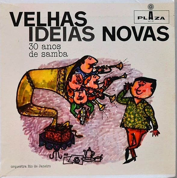 LP compacto Velhas idéias novas - 30 anos de samba