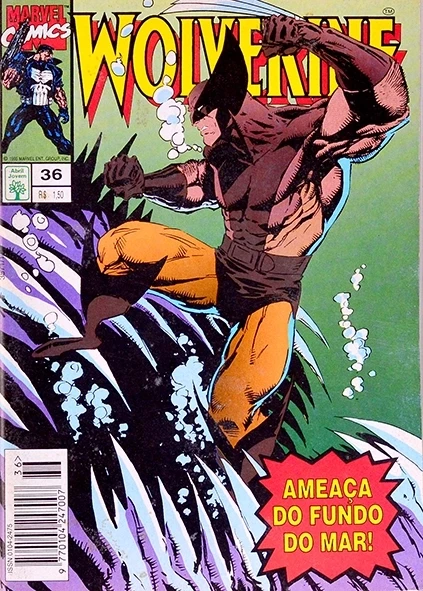 Wolverine Nº 36 - Ameaça do fundo do mar