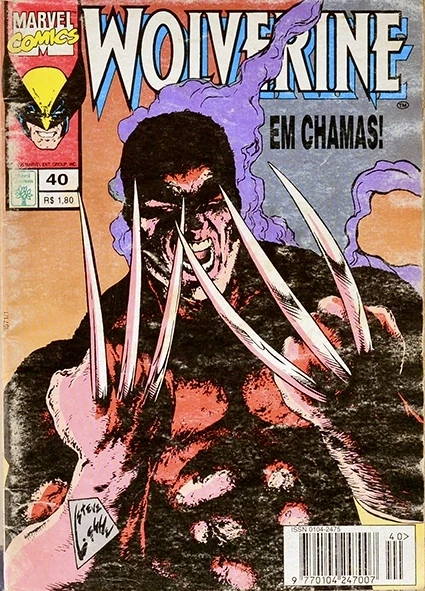 Wolverine Nº 40 - Em chamas!